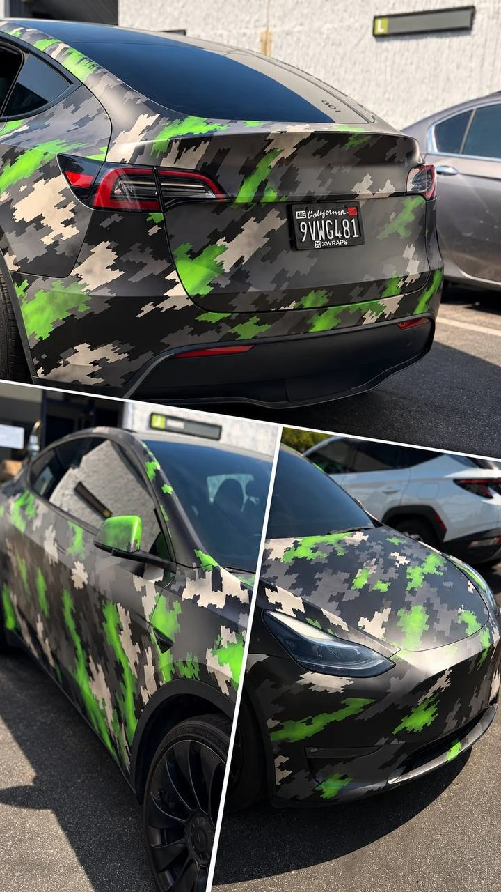 TESLA — CUSTOM CAMOUFLAGE, photo 1